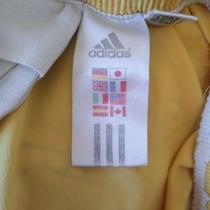 Adidas Yellow Vintage Shorts